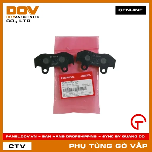 BỘ BỐ THẮNG DẦU TRƯỚC MÃ PHỤ TÙNG 06455GCS026 — 06455GCS026