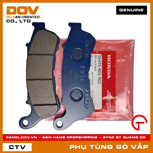 BỘ BỐ THẮNG MÃ PHỤ TÙNG 06455K01902 — 06455K01902