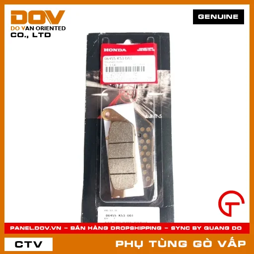 BỐ THẮNG TRƯỚC MÃ PHỤ TÙNG 06455K53D01 — 06455K53D01