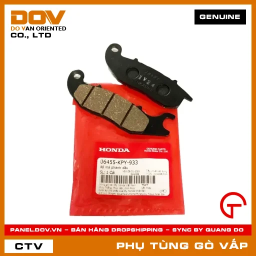 BỘ BỐ THẮNG DẦU MÃ PHỤ TÙNG 06455KPY933 — 06455KPY933