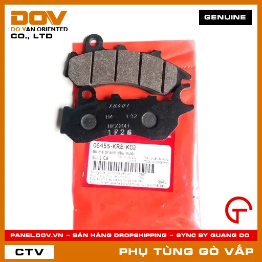 BỘ BỐ THẮNG DẦU TRƯỚC MÃ PHỤ TÙNG 06455KREK02 — 06455KREK02