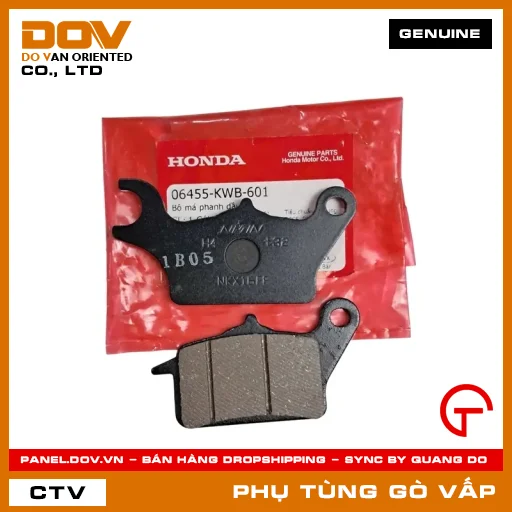 BỘ BỐ THẮNG DẦU MÃ PHỤ TÙNG 06455KWB601 — 06455KWB601