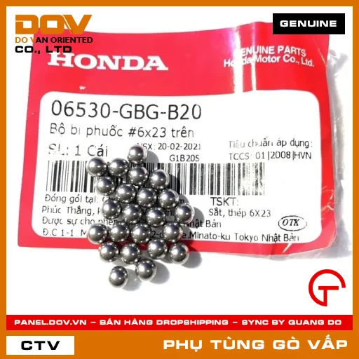 BỘ BI PHUỐC #6X23 TRÊN MÃ PHỤ TÙNG 06530GBGB20 — 06530GBGB20