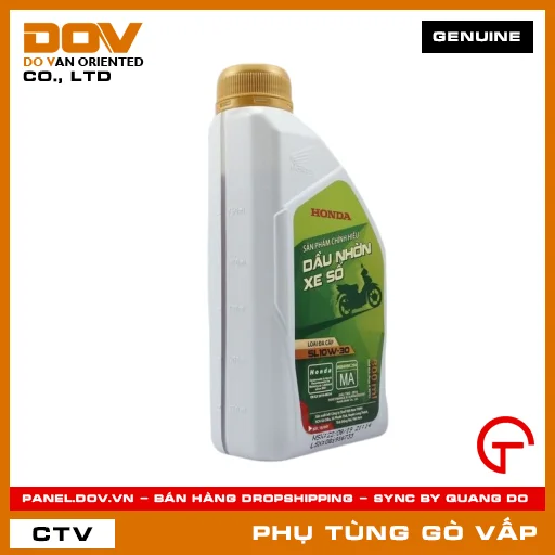 CHAI DẦU ĐỘNG CƠ XE SỐ SL-MA10W-30 800ML MÃ PHỤ TÙNG 082322MAK0LVD — 082322MAK0LVD
