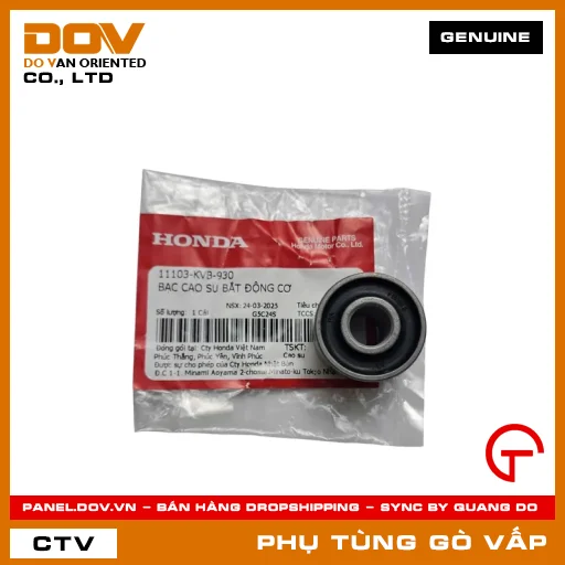 BẠC CAO SU BẮT ĐỘNG CƠ MÃ PHỤ TÙNG 11103KVB930 — 11103KVB930