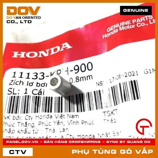 ZÍCH LƠ BƠM DẦU 0.8MM MÃ PHỤ TÙNG 11133KPH900 — 11133KPH900