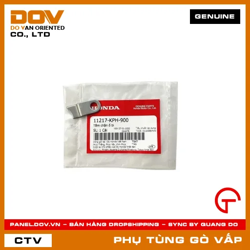 TẤM CHẶN Ổ BI MÃ PHỤ TÙNG 11217KPH900 — 11217KPH900