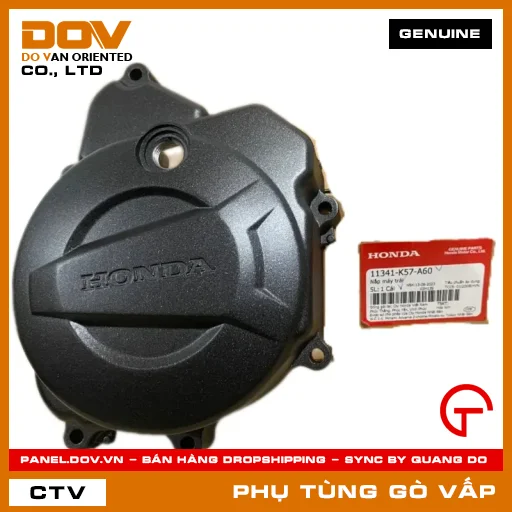 NẮP MÁY TRÁI MÃ PHỤ TÙNG 11341K57A60 — 11341K57A60