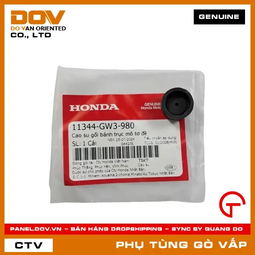 CAO SU GỐI BÁNH TRỤC MÔ TƠ ĐỀ MÃ PHỤ TÙNG 11344GW3980 — 11344GW3980