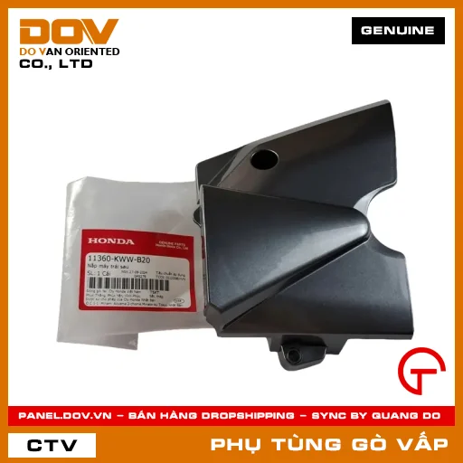 NẮP MÁY TRÁI SAU MÃ PHỤ TÙNG 11360KWWB20 — 11360KWWB20
