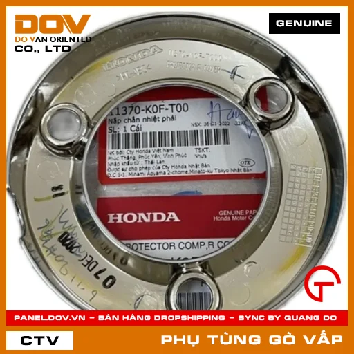NẮP CHẮN NHIỆT PHẢI MÃ PHỤ TÙNG 11370K0FT00 — 11370K0FT00