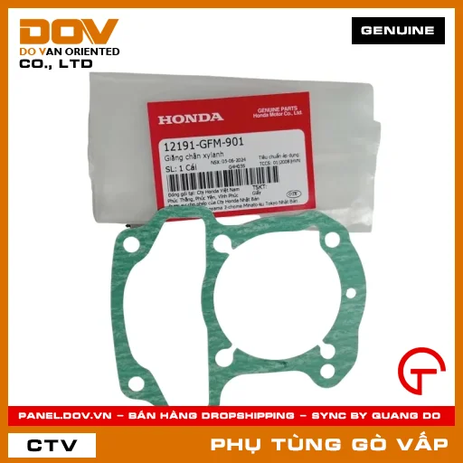 GIĂNG CHÂN XYLANH MÃ PHỤ TÙNG 12191GFM901 — 12191GFM901