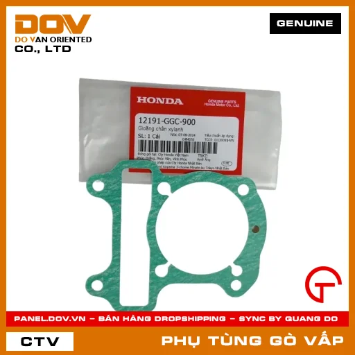 GIOĂNG (RON) CHÂN XYLANH MÃ PHỤ TÙNG 12191GGC900 — 12191GGC900