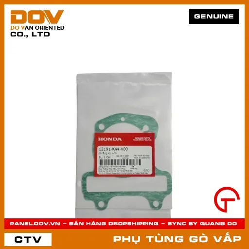 GIOĂNG (RON) XY LANH MÃ PHỤ TÙNG 12191K44V00 — 12191K44V00