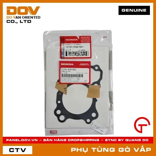 GIOĂNG (RON) XY LANH MÃ PHỤ TÙNG 12191K56N01 — 12191K56N01
