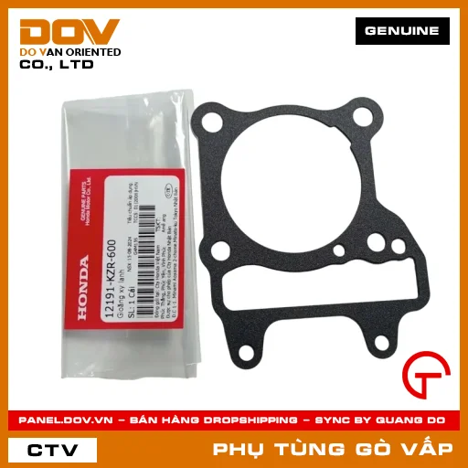 GIOĂNG (RON) XY LANH MÃ PHỤ TÙNG 12191KZR600 — 12191KZR600