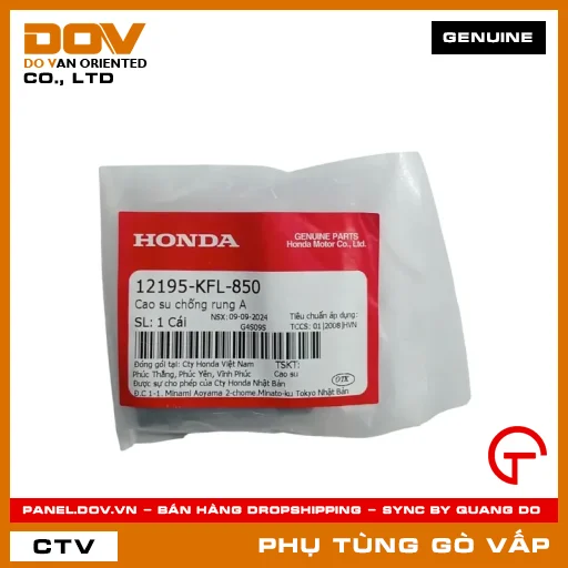 CAO SU CHỐNG RUNG A MÃ PHỤ TÙNG 12195KFL850 — 12195KFL850