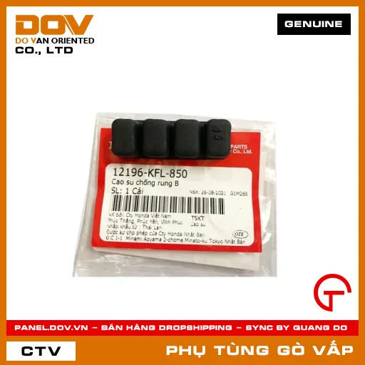 CAO SU CHỐNG RUNG B MÃ PHỤ TÙNG 12196KFL850 — 12196KFL850
