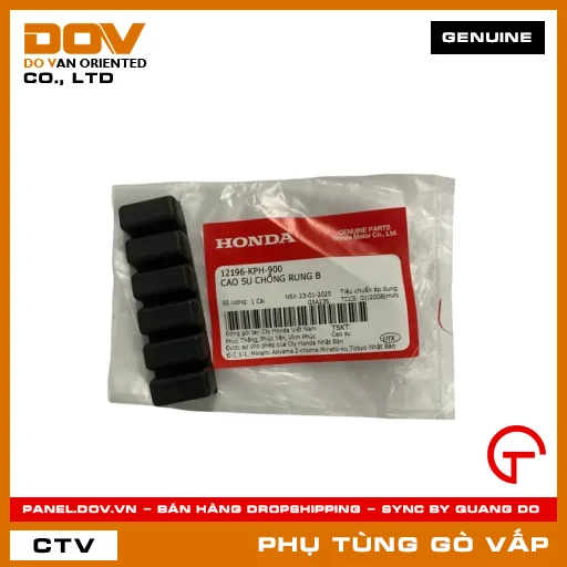 CAO SU CHỐNG RUNG B MÃ PHỤ TÙNG 12196KPH900 — 12196KPH900