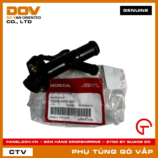 CỤM ĐẦU NỐI ỐNG NƯỚC MÃ PHỤ TÙNG 12206KWN900 — 12206KWN900