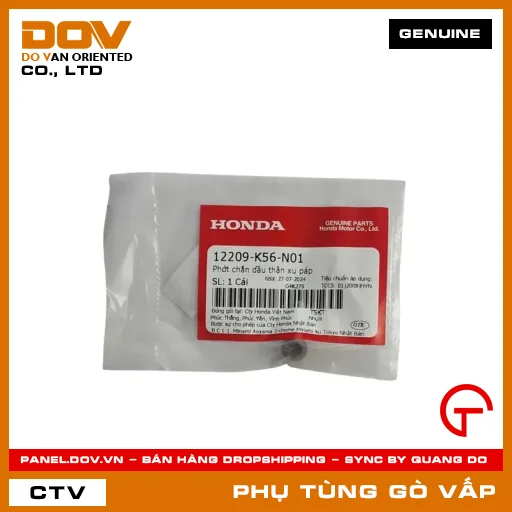PHỚT CHẮN DẦU THÂN XU PÁP MÃ PHỤ TÙNG 12209K56N01 — 12209K56N01
