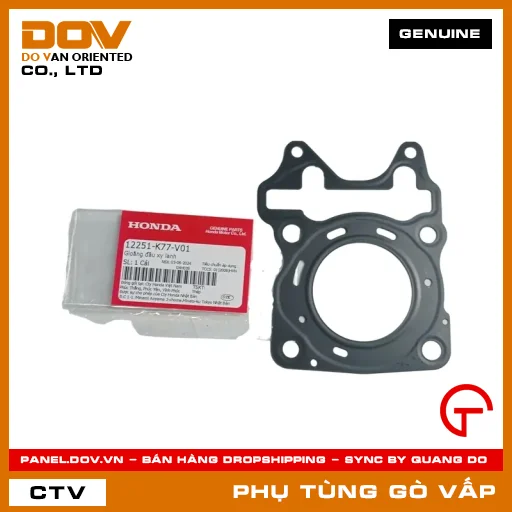 GIOĂNG (RON) ĐẦU XY LANH MÃ PHỤ TÙNG 12251K77V01 — 12251K77V01
