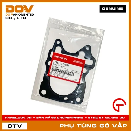 GIOĂNG (RON) ĐẦU XY LANH MÃ PHỤ TÙNG 12251K78V01 — 12251K78V01