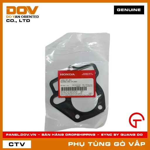 GIOĂNG (RON) ĐẦU XYLANH MÃ PHỤ TÙNG 12251KFL851 — 12251KFL851