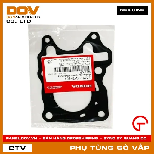 GIOĂNG (RON) ĐẦU XYLANH STD,0.25,0.5 MÃ PHỤ TÙNG 12251KWN901 — 12251KWN901