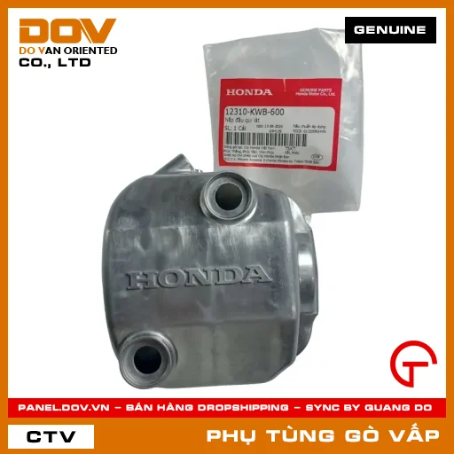 NẮP ĐẦU QUI LÁT MÃ PHỤ TÙNG 12310KWB600 — 12310KWB600