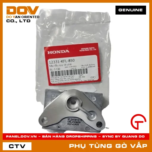 NẮP ĐẦU QUY LÁT PHẢI MÃ PHỤ TÙNG 12331KFL850 — 12331KFL850