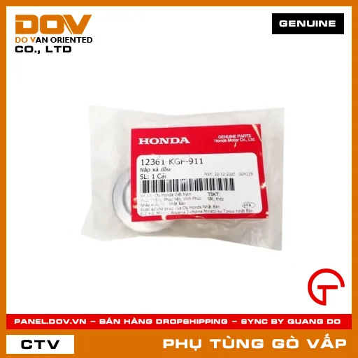 NẮP XẢ DẦU MÃ PHỤ TÙNG 12361KGF911 — 12361KGF911