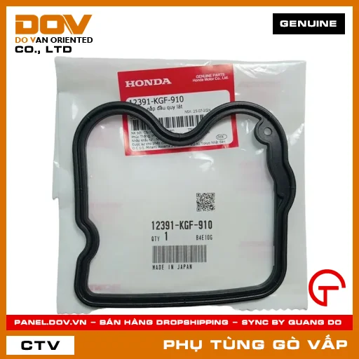 GIOĂNG (RON) NẮP ĐẦU QUY LÁT MÃ PHỤ TÙNG 12391KGF910 — 12391KGF910
