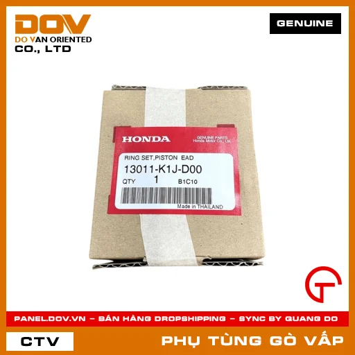 BỘ XÉC MĂNG TIÊU CHUẨN MÃ PHỤ TÙNG 13011K1JD00 — 13011K1JD00