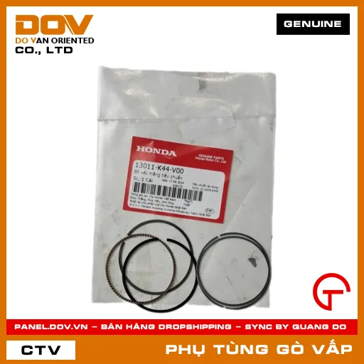 BỘ XÉC MĂNG TIÊU CHUẨN MÃ PHỤ TÙNG 13011K44V00 — 13011K44V00