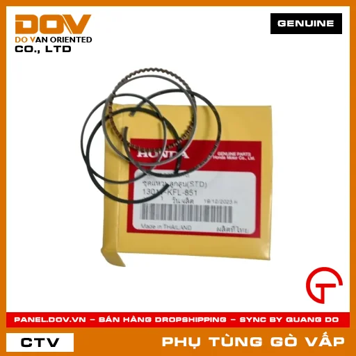 BỘ XÉC MĂNG TIÊU CHUẨN (0.00) MÃ PHỤ TÙNG 13011KFL851 — 13011KFL851