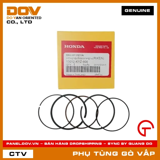 BỘ XÉC MĂNG TIÊU CHUẨN (0.00) MÃ PHỤ TÙNG 13012KYZ900 — 13012KYZ900