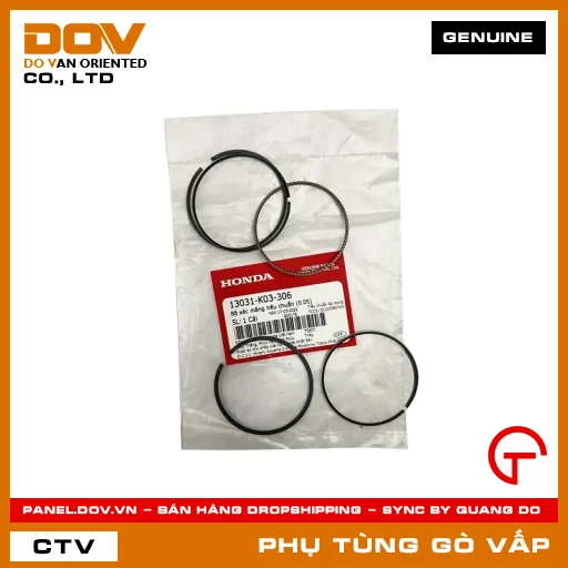 BỘ XÉC MĂNG TIÊU CHUẨN (0.05) MÃ PHỤ TÙNG 13031K03306 — 13031K03306