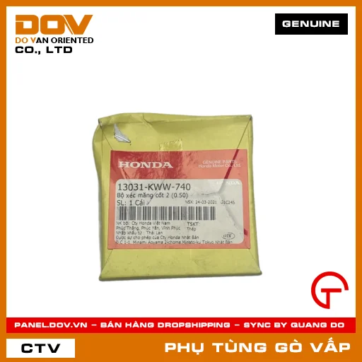 BỘ XÉC MĂNG CỐT 2 (0.50) MÃ PHỤ TÙNG 13031KWW740 — 13031KWW740