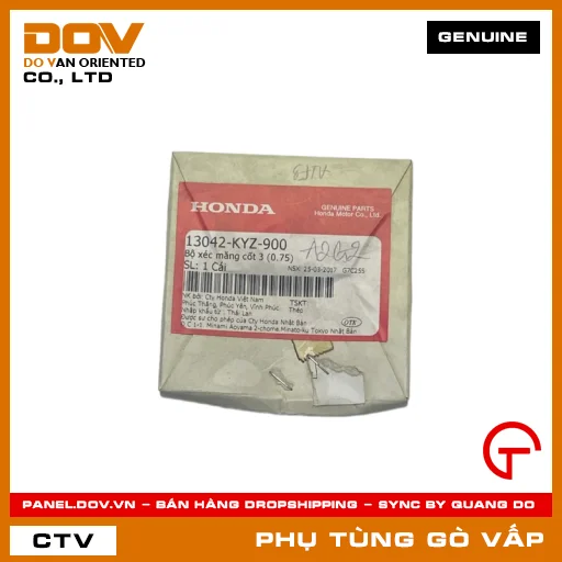 BỘ XÉC MĂNG CỐT 3 (0.75) MÃ PHỤ TÙNG 13042KYZ900 — 13042KYZ900