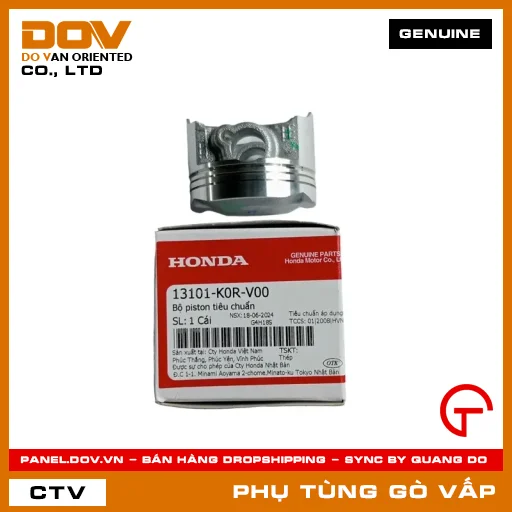 BỘ PISTON TIÊU CHUẨN MÃ PHỤ TÙNG 13101K0RV00 — 13101K0RV00