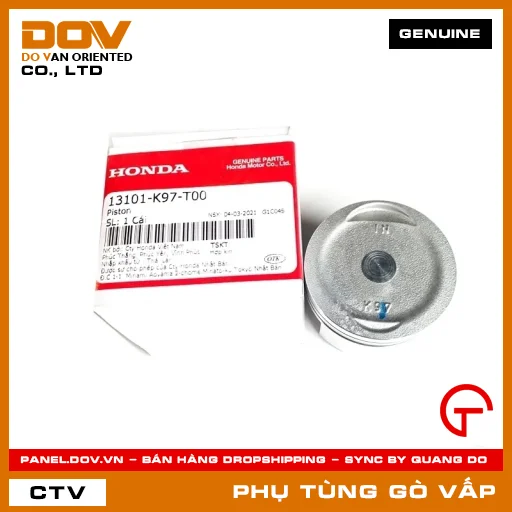 PISTON MÃ PHỤ TÙNG 13101K97T00 — 13101K97T00