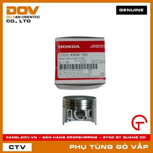 PISTON TIÊU CHUẨN (0.00) MÃ PHỤ TÙNG 13101KWW740 — 13101KWW740