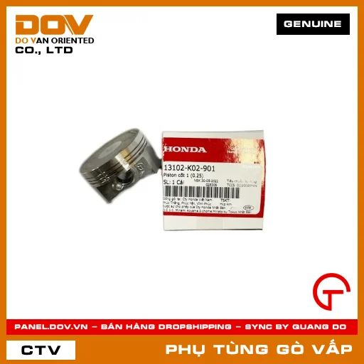 PISTON CỐT 1 (0.25) MÃ PHỤ TÙNG 13102K02901 — 13102K02901
