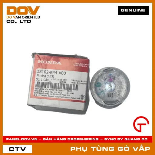 PISTON (0.25) MÃ PHỤ TÙNG 13102K44V00 — 13102K44V00