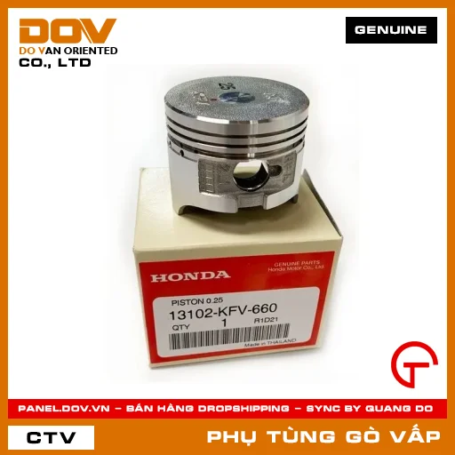 PISTON CỐT 1 (0.25) MÃ PHỤ TÙNG 13102KFV660 — 13102KFV660