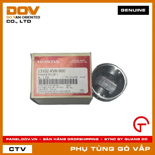 PISTON(0.25) CỐT 1 MÃ PHỤ TÙNG 13102KVB900 — 13102KVB900