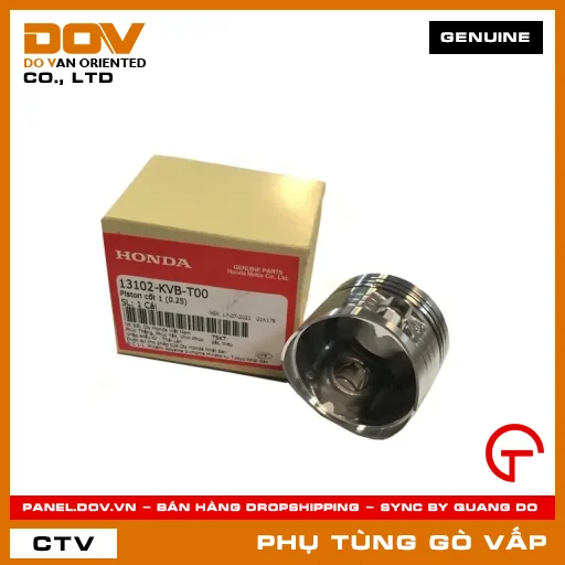 PISTON CỐT 1 (0.25) MÃ PHỤ TÙNG 13102KVBT00 — 13102KVBT00