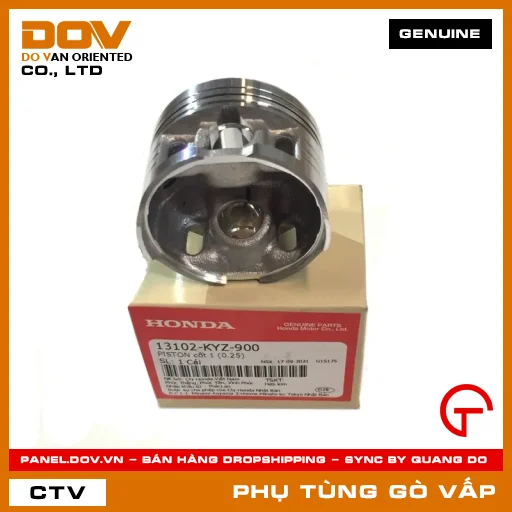PISTON CỐT 1 (0.25) MÃ PHỤ TÙNG 13102KYZ900 — 13102KYZ900