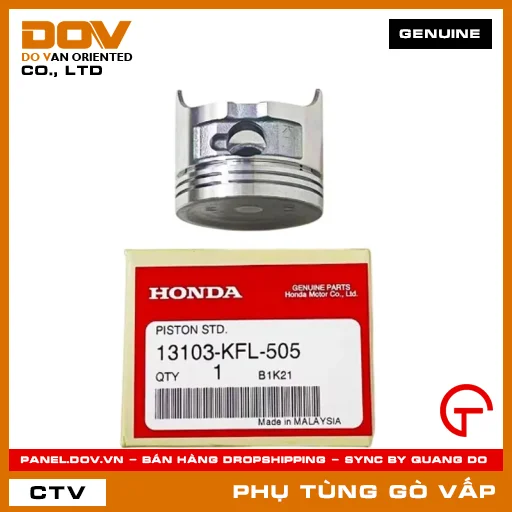 PISTON (0.50) MÃ PHỤ TÙNG 13103KFL505 — 13103KFL505